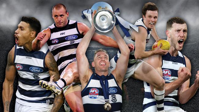 Stephen Wells' 40 best recruits at Geelong