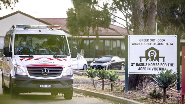 Some residents who were transferred to hospital were found to have suffered ‘dehydration and deconditioning’. Picture: NCA NewsWire / Sarah Matray