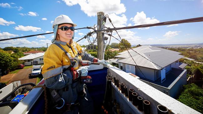 Energex has warned residents of southside suburbs to expect some noise tonight and on Wednesday. Picture: Energex