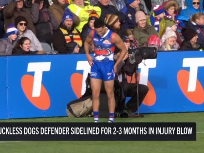 Bulldogs defender sidelined for months