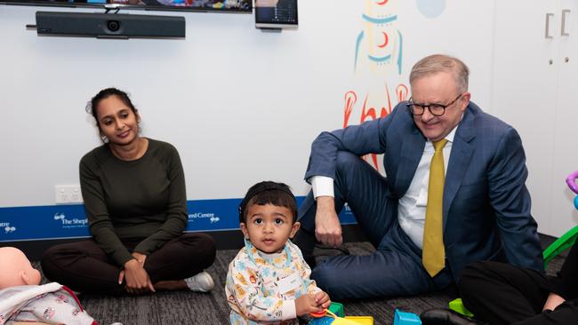 Prime Minister Anthony Albanese unveiled the multimillion dollar state-of-the-art hearing centre in Oran Park. Picture: Supplied