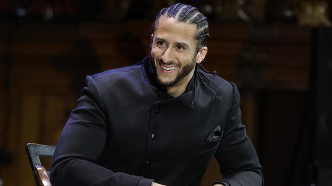 Former San Francisco 49ers quarterback Colin Kaepernick. Picture: AP