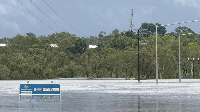 Borroloola was hit with record breaking flooding following Cyclone Megan on March 18, 2024. Picture: Roper River Council