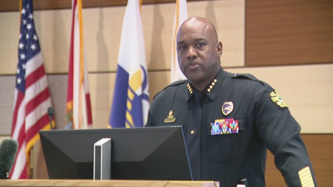 Orlando police chief discusses efforts to combat violent crime