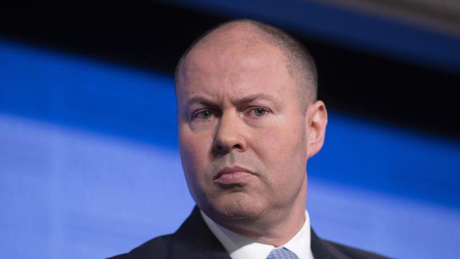 CANBERRA, AUSTRALIA-NCA NewsWire Photos 7 OCTOBER 2020: Treasurer Josh Frydenberg during his Post Budget address at the National Press Club in Canberra. Picture: NCA NewsWire / Gary Ramage