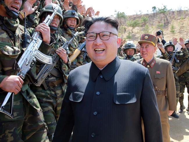 North Korean Leader Kim Jong-un is reportedly considering the plan very carefully. Picture: KCNA/Reuters