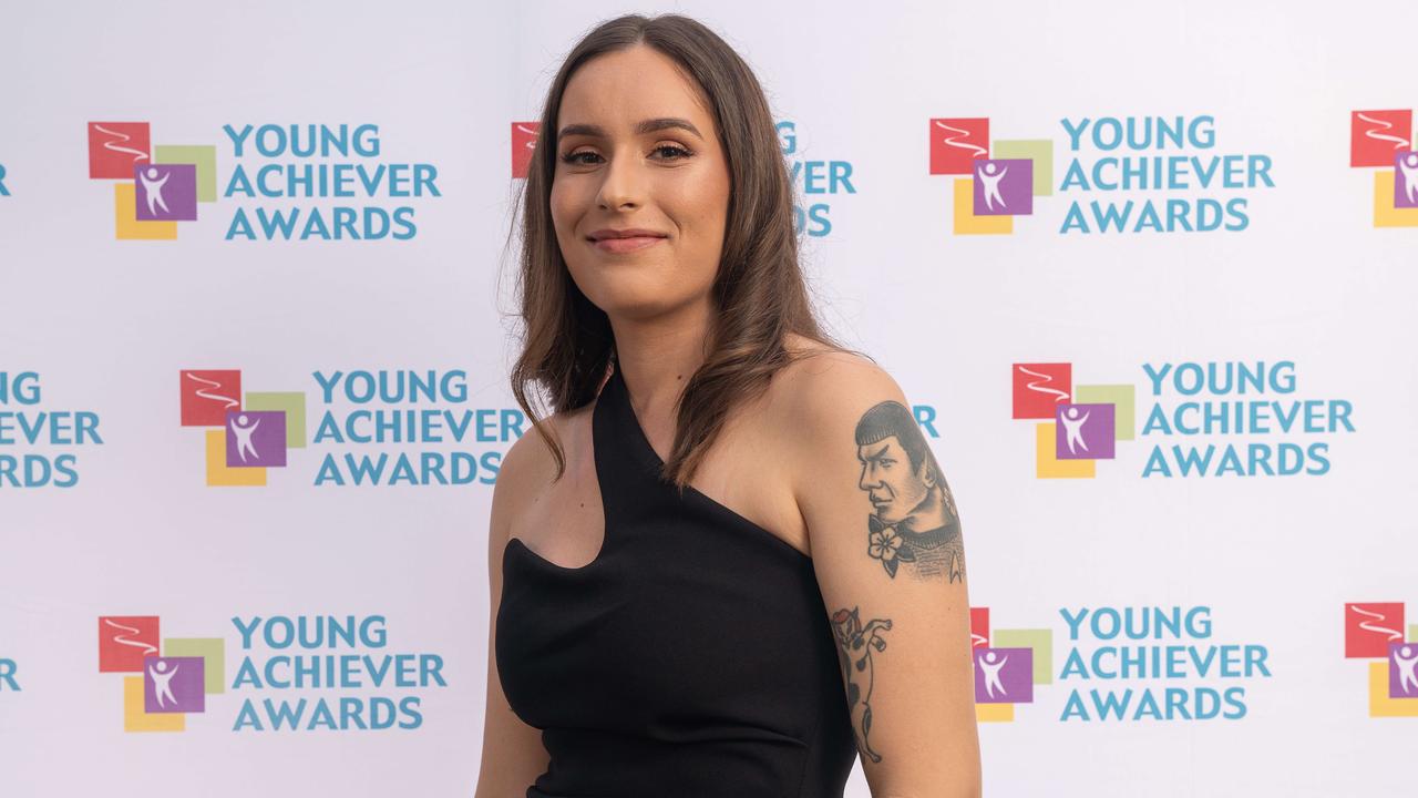 Shelby Long at the NT Young Achiever Awards. Picture: Pema Tamang Pakhrin