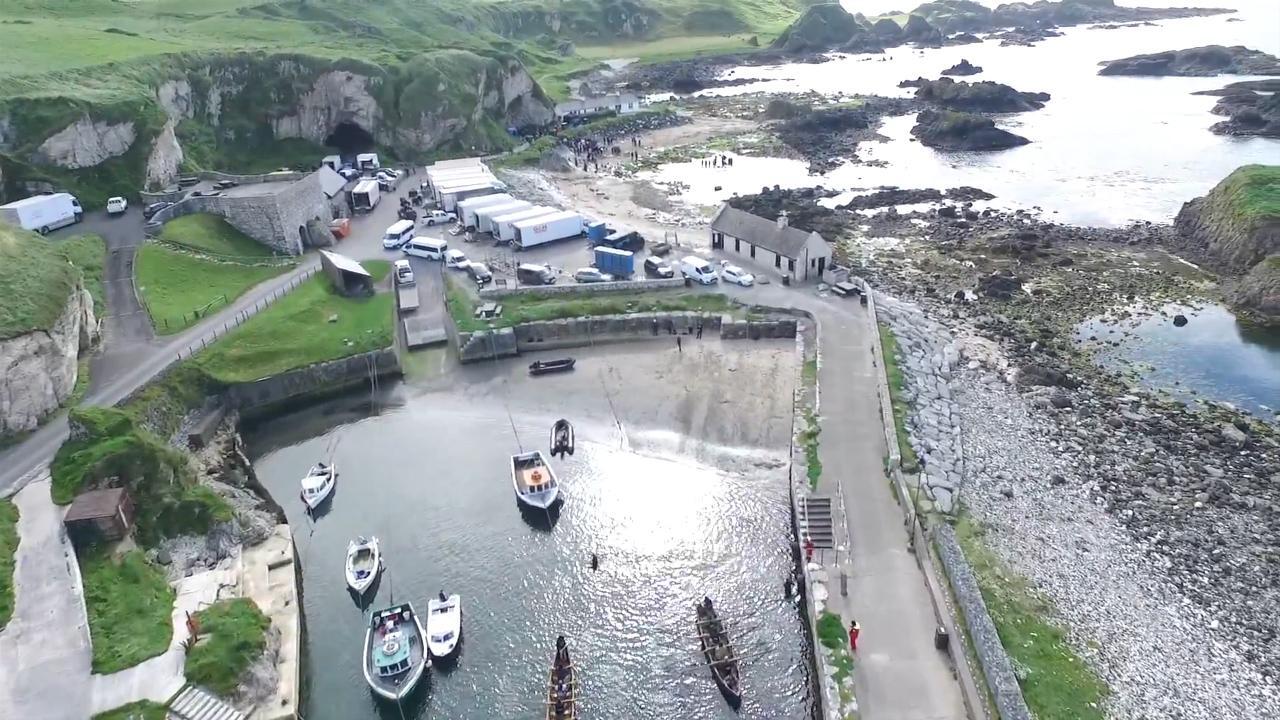 Drone captures beauty of Game of Thrones filming location  