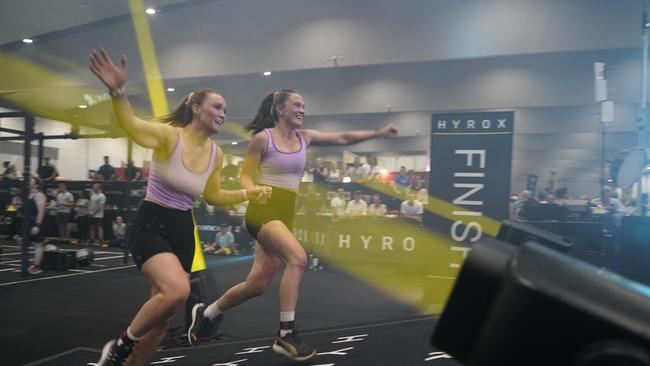 10000 athletes put their fitness to the test in a massive Hyrox competition this weekend (14-15 Dec) at Melbourne Exhibition and Convention Centre. Picture Valeriu Campan