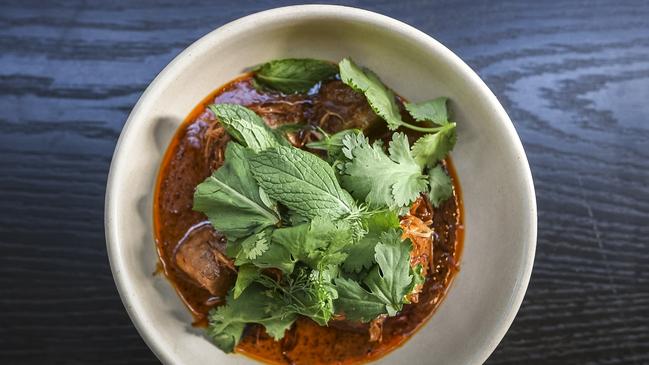 The lamb curry. Picture: Monique Harmer