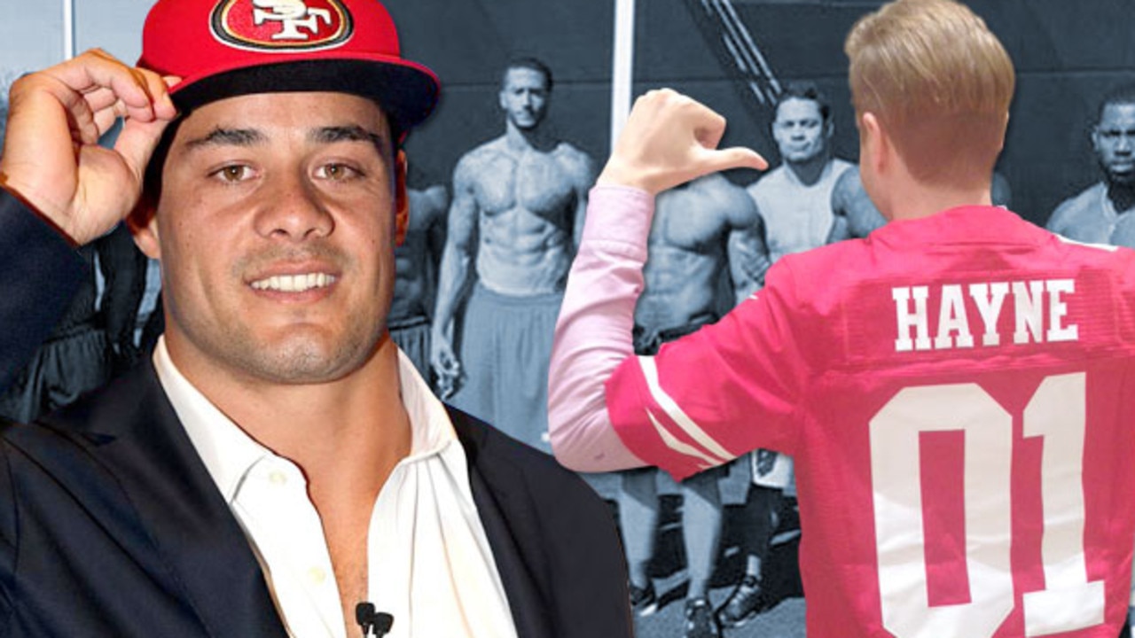 Jim Tomsula wants to temper expectations on Jarryd Hayne's debut