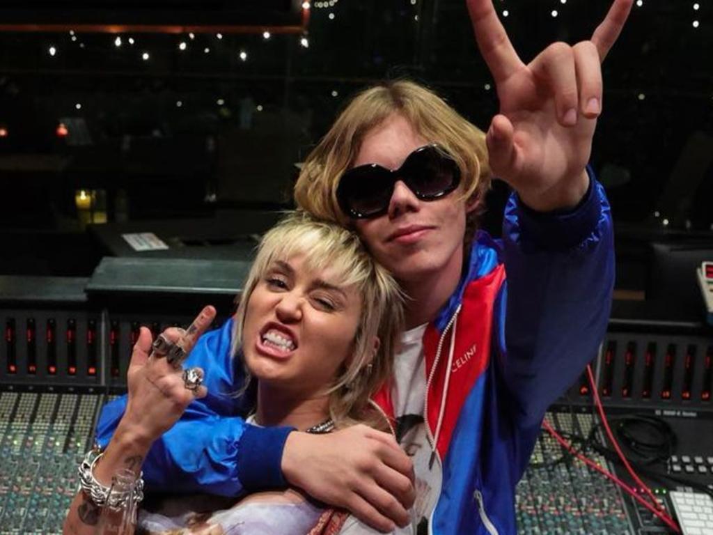 The Kid Laroi will make his debut on Saturday Night Live with Miley Cyrus. Picture: Instagram