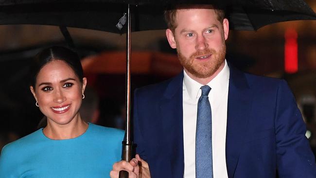 Harry and Meghan left royal life. Picture: Daniel Leal-Olivas/AFP