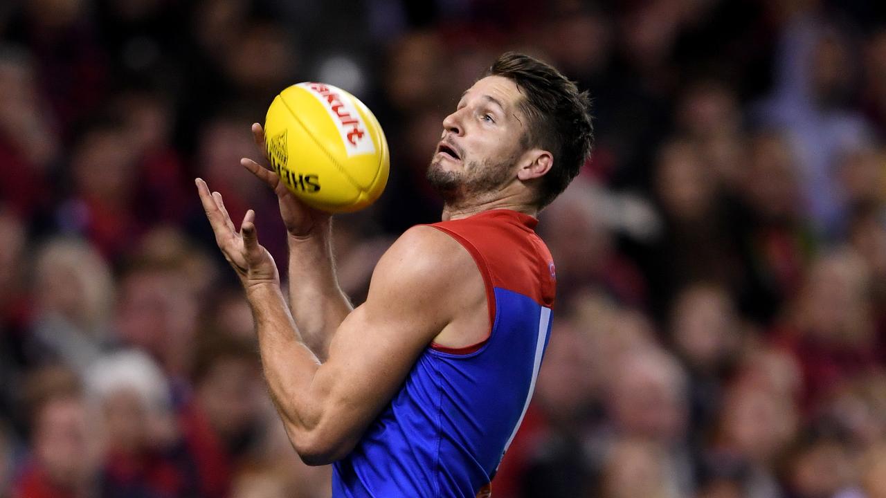 Jesse Hogan could receive a fine for diving. Photo: AAP Image/Joe Castro