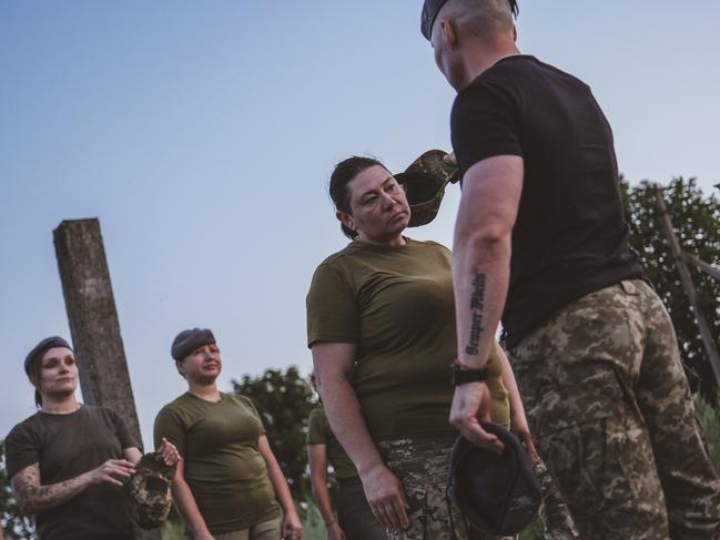 “For women to have the brigade’s beret, they have to prove that they are ready,” a press officer for the brigade told the media. Picture: Ercin Erturk/Anadolu Agency via Getty Images