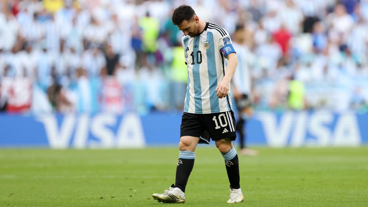 Lionel Messi and World Cups just don’t get along. (Photo by Clive Brunskill/Getty Images)