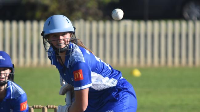 Bankstown’s Camryn Harland helped guide the team home. Picture: Contributed