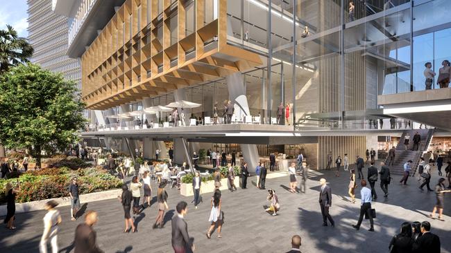 Parramatta Square will bring 23,000 new jobs to Parramatta. Picture: Walker Corp