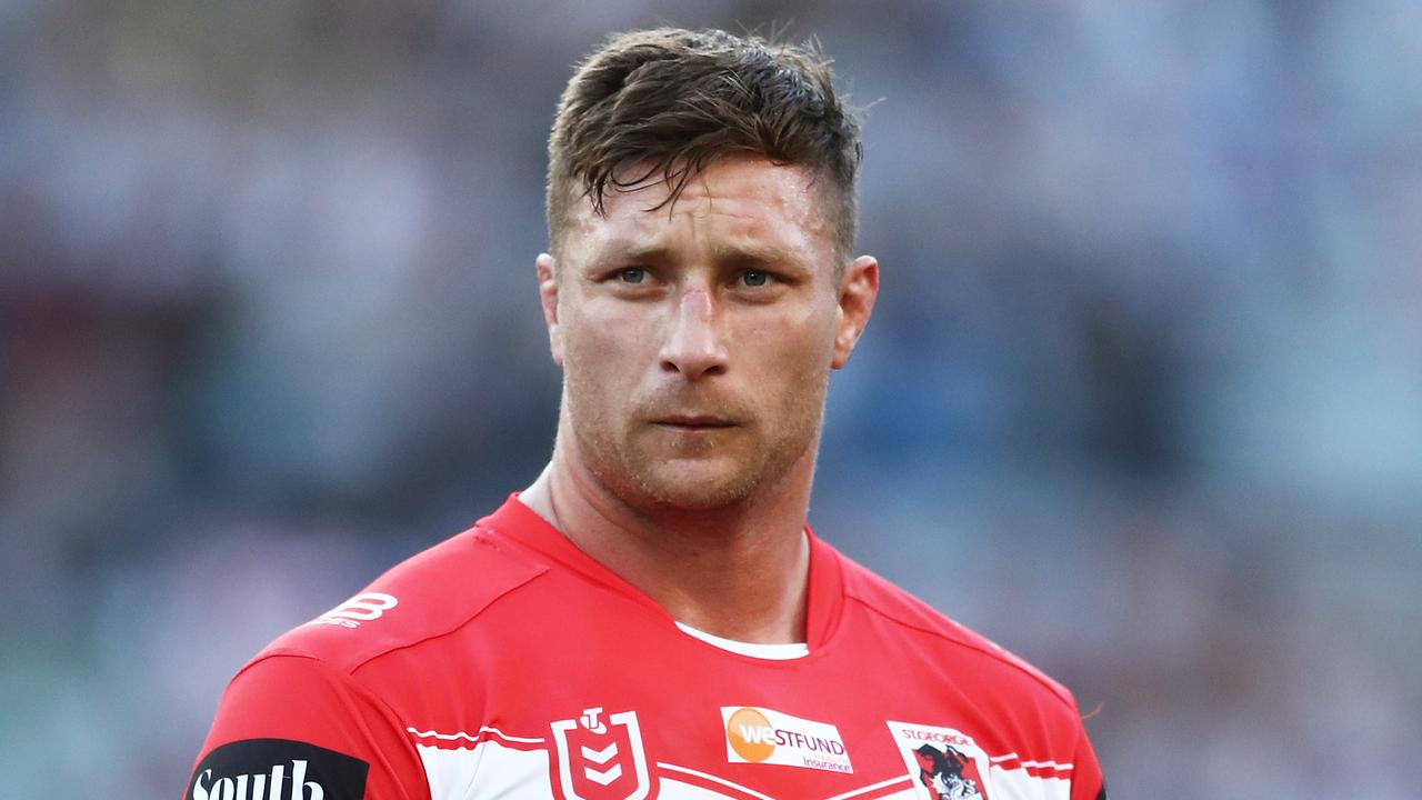 Tariq Sims of the Dragons is facing an NRL suspension.