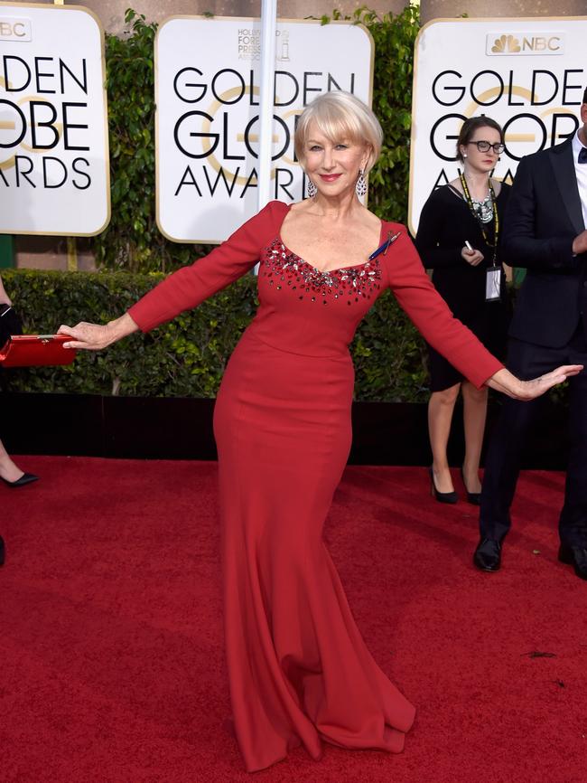 Everything in moderation ... Mirren proves chips are OK