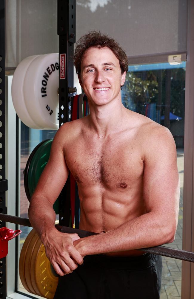Cam McEvoy has completely changed his exercise regime. Picture: Tim Hunter