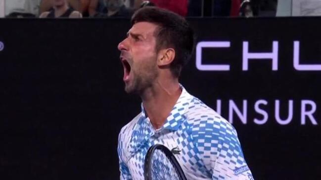 Ruthless Djokovic destroys Rublev to advance to semi-finals