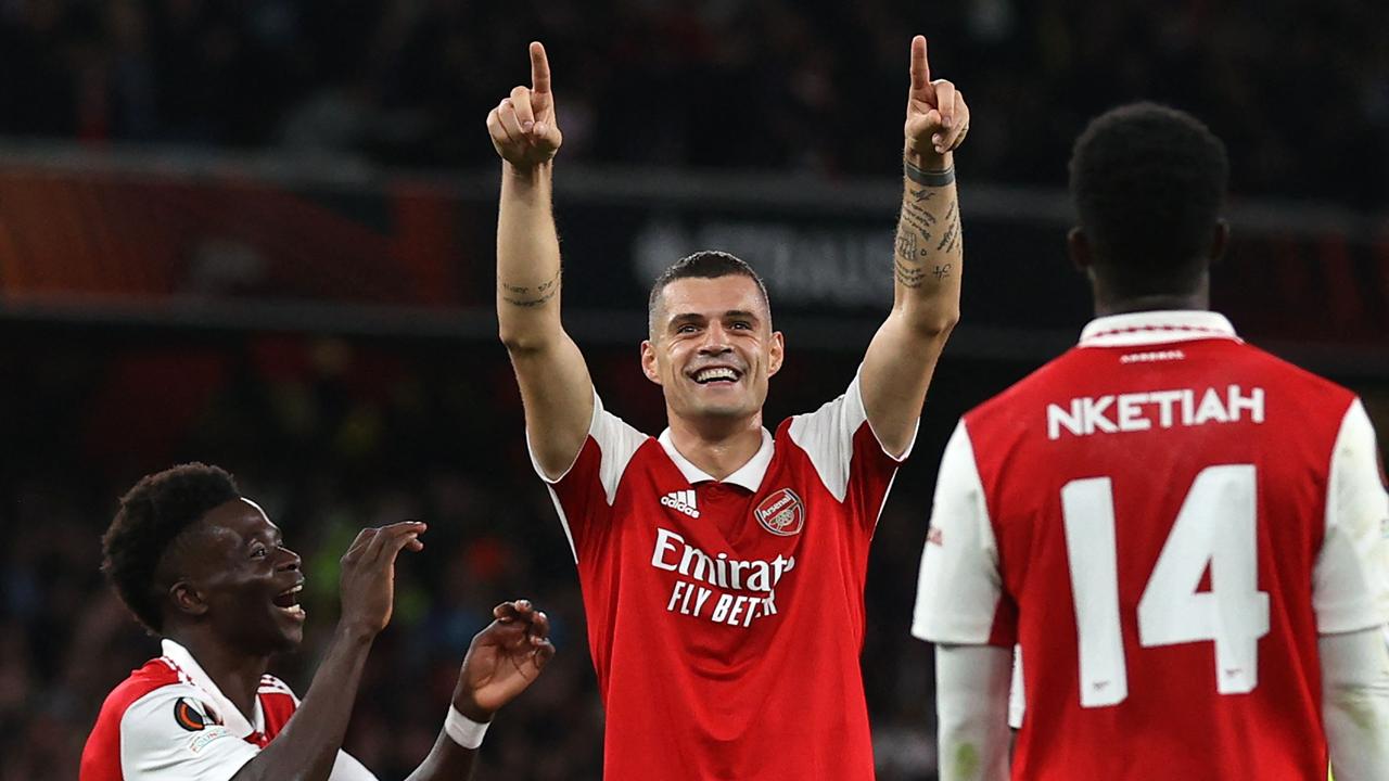 Europa League 2022 Arsenal beat PSV Eindhoven, news, video, table, scores, results, Granit Xhaka goal