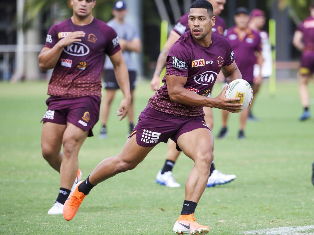 Some of the pre-season gloss has been washed off Jamayne Isaako. Picture: AAP Image/Glenn Hunt