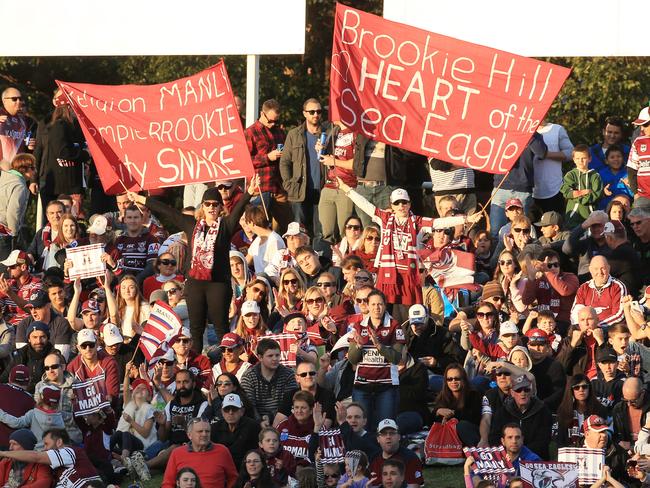 A packed day at Brookvale Oval last year. Picture: Mark Evans