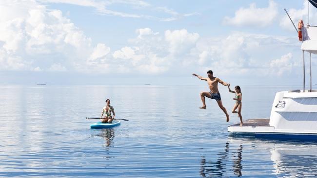 Best known as a honeymoon destination, the Maldives is also a haven for active travellers.