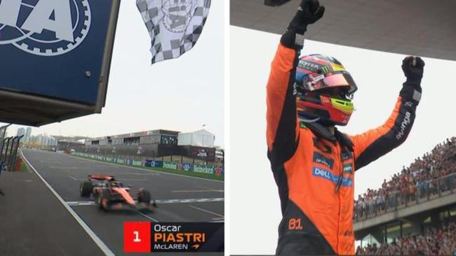 Oscar Piastri claims China GP from pole!