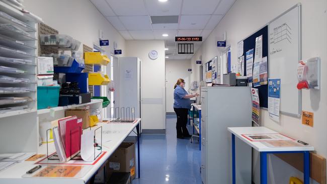 The long Covid-19 clinic at St Vincent's Hospital in Sydney. Picture: Ryan Osland