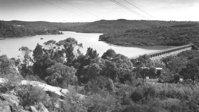 Manly Dam. Photo: Manly Daily