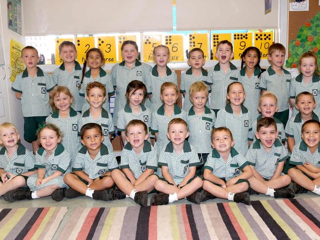 Prep classes at St Brigid's Primary School at Nerang, ( Prep B ). Picture Mike Batterham FRONT ROW LEFT TO RIGHT Oliver Maslen, Zoe Cannon, Caleb Clarke, Parker Crooks, Elijah Van Gent, Sam Kristo, Jayk Maurer, Connor Taylor MIDDLE ROW LEFT TO RIGHT Charlotte Dixon, Riley Donoghue, Poppy Grove, Kiara Cumming, Liam O'Neill, Chelsea Copolov, Maverick Rowe, Dylan Clarke BACK ROW LEFT TO RIGHT Darcy Keenan, Christain Dutler-Buchel, Ivy Du Sart, Lacey Smith, Eden Cook, Jacob Bacic,Zac Ford, Kitty Jackson, Eli Howarth, Quinn Kugener