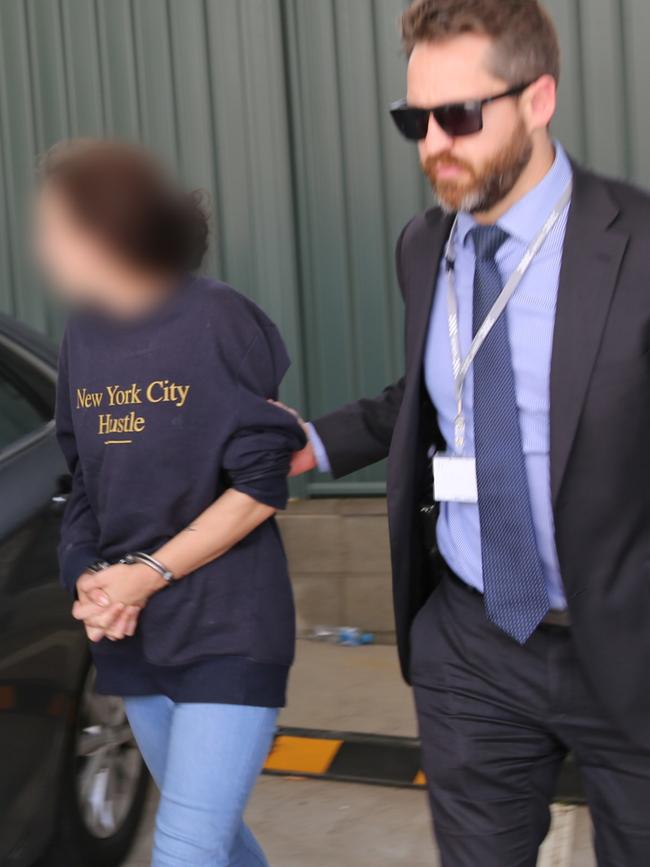 The woman, 32, who was arrested. Picture: NSW Police