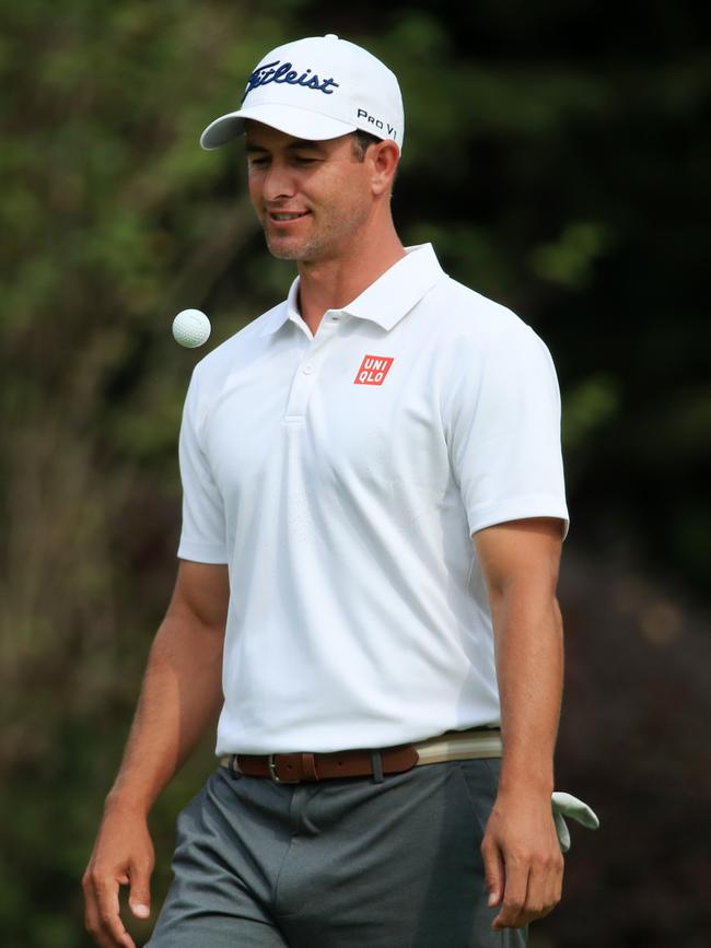 Adam Scott is one of four Aussies named in Ernie Els team.