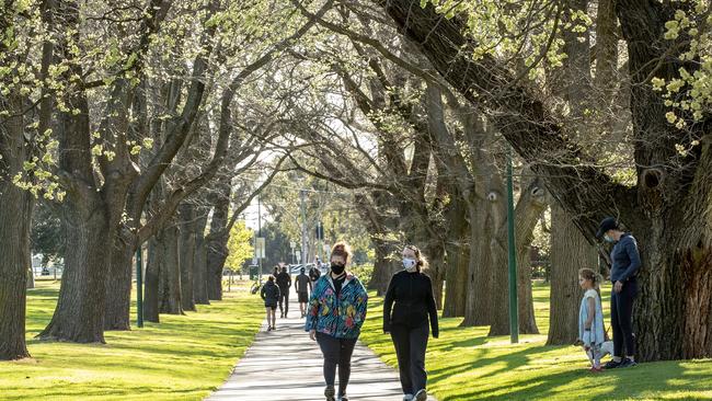 Melbourne’s restrictions have been wound back. Picture: Darrian Traynor/Getty Images