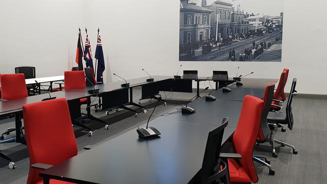 The Gawler Council chambers in The Institute Building on Murray St. Picture: Colin James