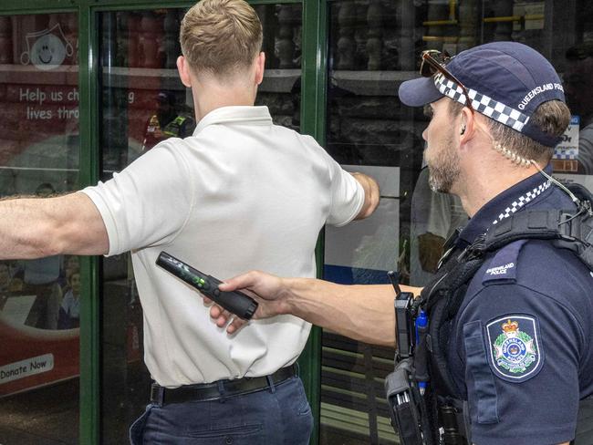 Operation Victor Course, a joint operation with Queensland Police and Translink enhancing safety on south-east Queensland bus networks, Wednesday, January 17, 2024 - Picture: Richard Walker