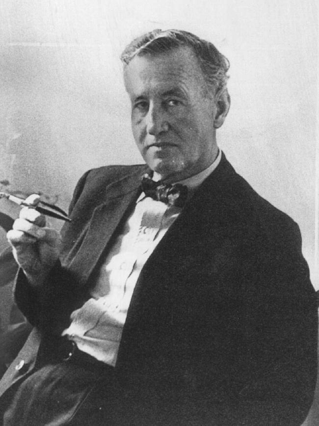 James Bond creator Ian Fleming.