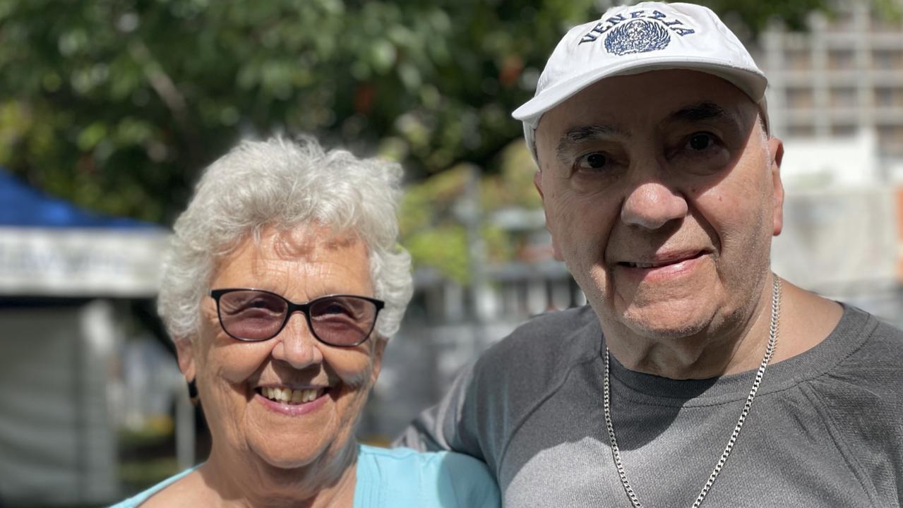 Cairns Italian Festival 2023: Christel and Charlie Franke. Picture: Bronwyn Farr