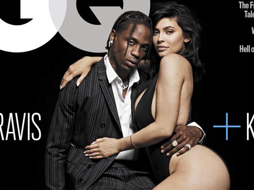 ONE TIME WEB USE ONLY - NO REUSE - Kylie Jenner and Travis Scott shoot for August 2018 GQ US. Picture: Paola Kudacki exclusively for GQ