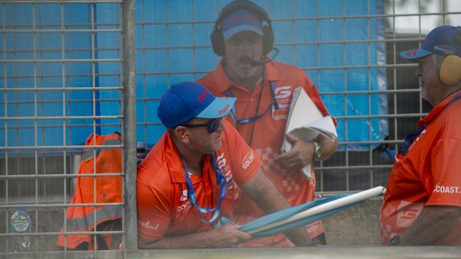Race Marshals at the 2024 Gold Coast 500. Picture: Glenn Campbell