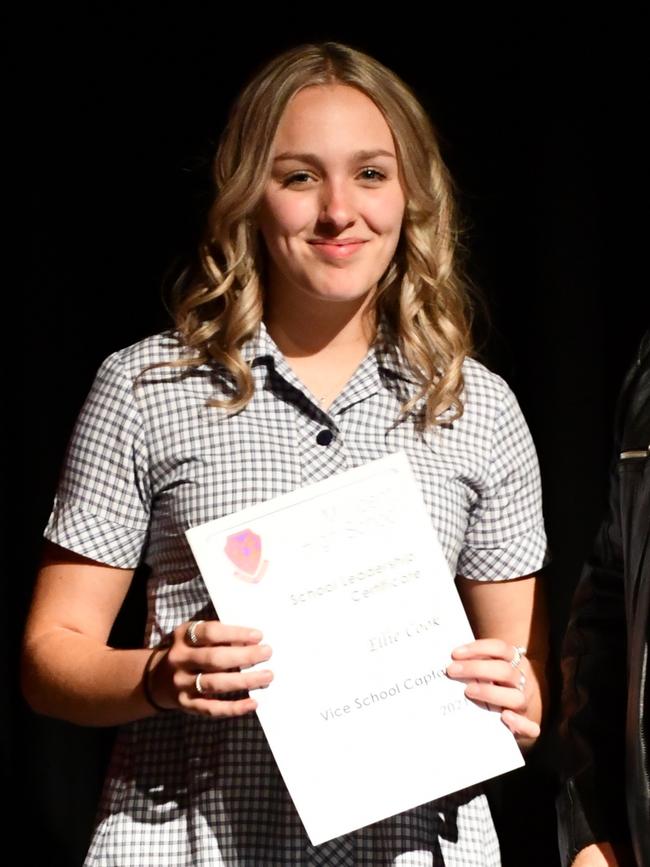 Millicent High School vice-captain Ellie Cook. Picture: Millicent High School