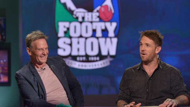 Sam Newman and Dane Swan.