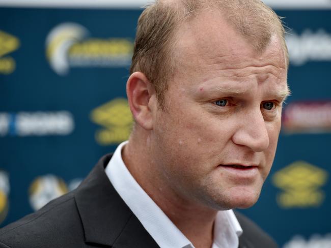 Central Coast Mariners CEO Shaun Mielekamp has emailed councillors and politicians. (AAP IMAGE / Troy Snook)