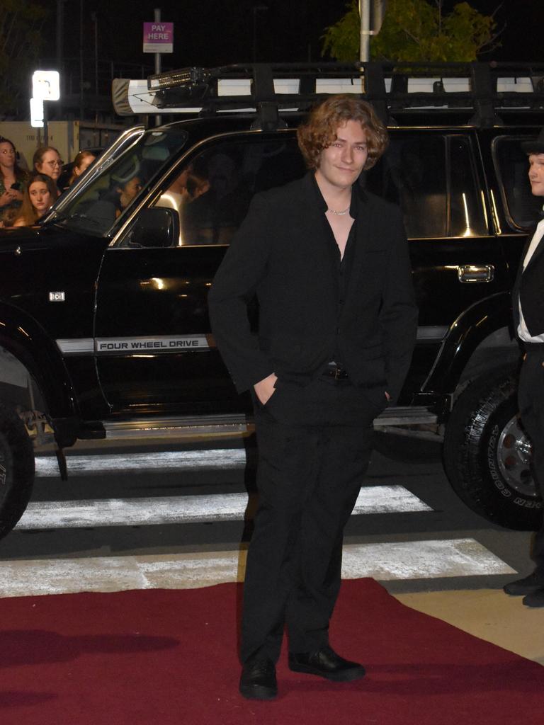 Jack Sargent at the Proserpine State High School formal at Shute Harbour Marine Terminal on November 15, 2023. Photo: Zoe Devenport