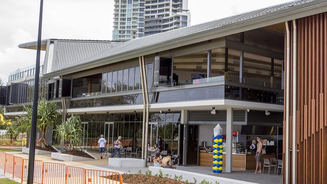 The new Kurrawa Surf Club at Broadbeach. Picture: Jerad Williams