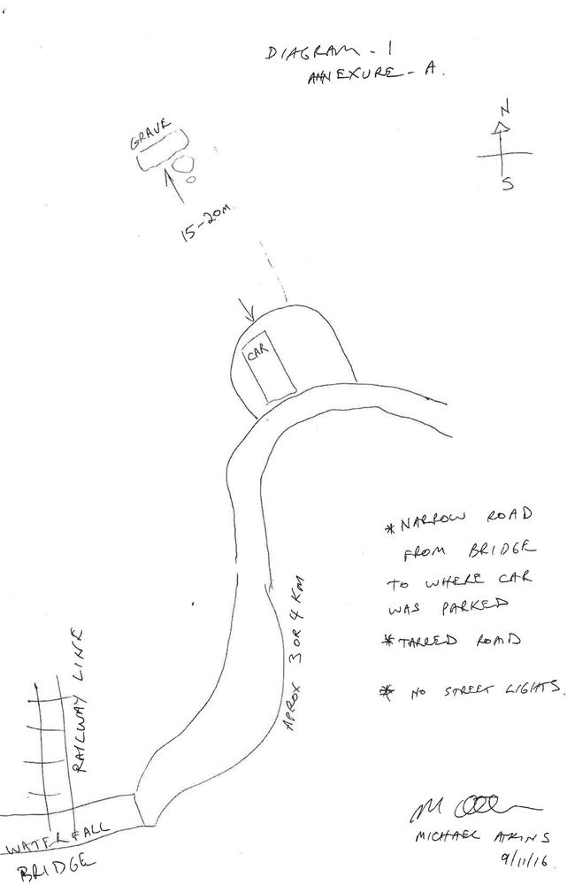 The crude map by Michael Atkins.