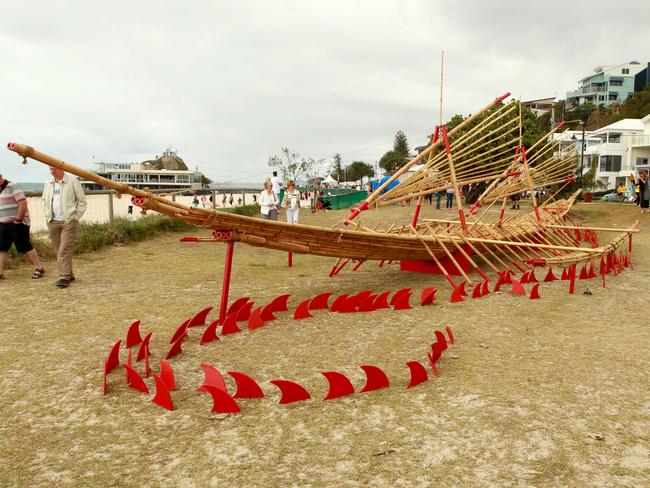 Swell Sculpture Festival. Picture: Mike Batterham